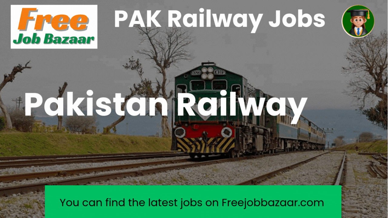 Latest Pakistan Railway Jobs 2025 | Online Apply Application