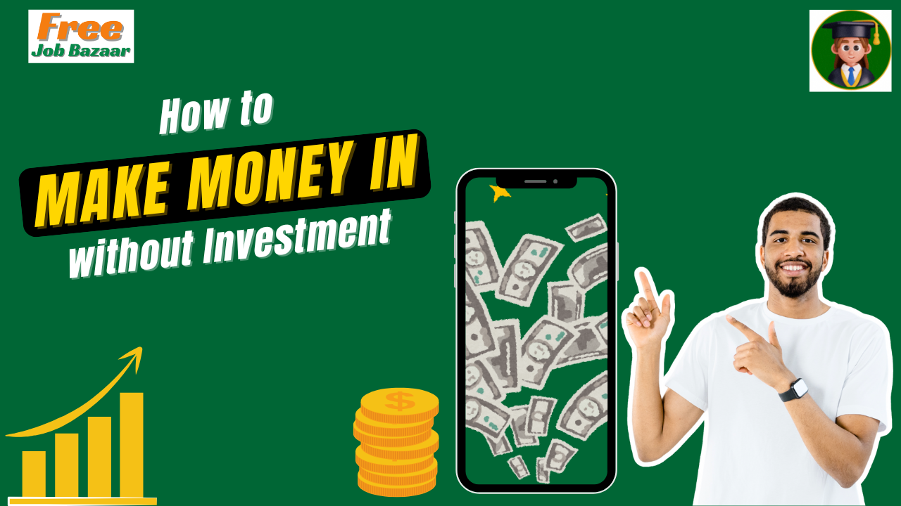 How to earn money online in pakistan without investment 2025?